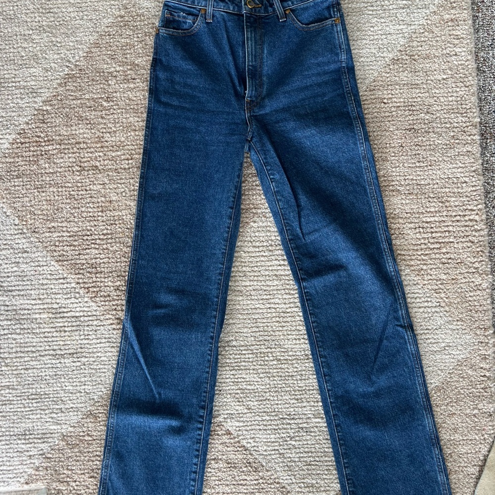 KHAITE Danielle denim jeans in Montgomery wash SIZE 27